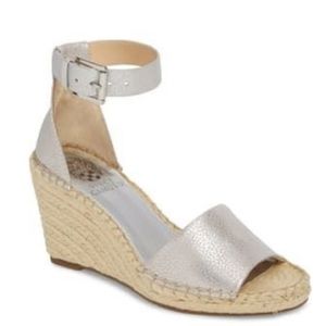 Vince Camuto Leera Espadrille Wedge Sandal sz 8